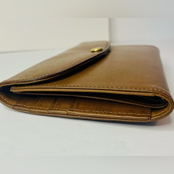 Vintage Coach Tabac Combination Wallet/Checkbook #4730 NY Original! NWT - Picture 9 of 13